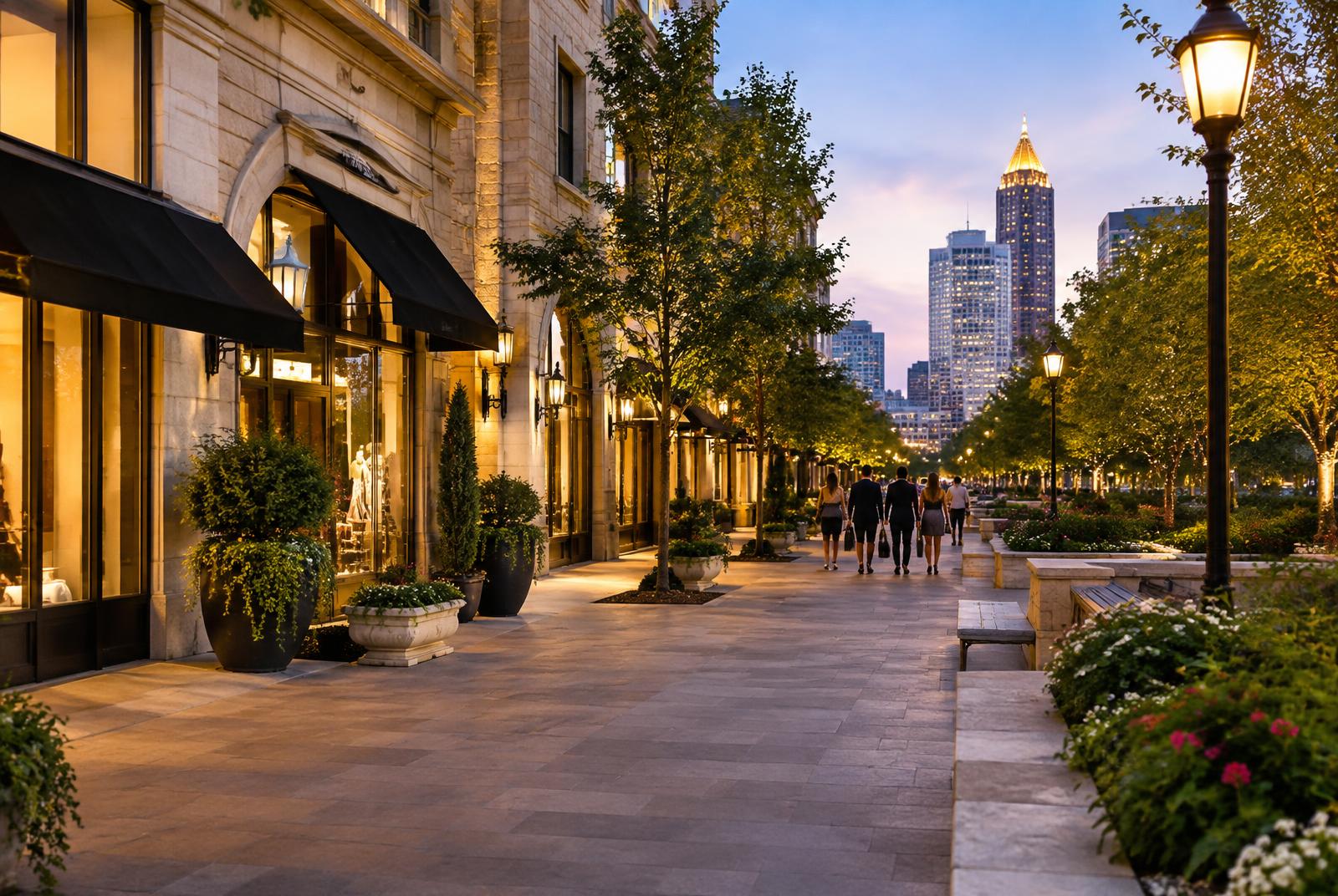 Representative lifestyle imagery for the Buckhead guide