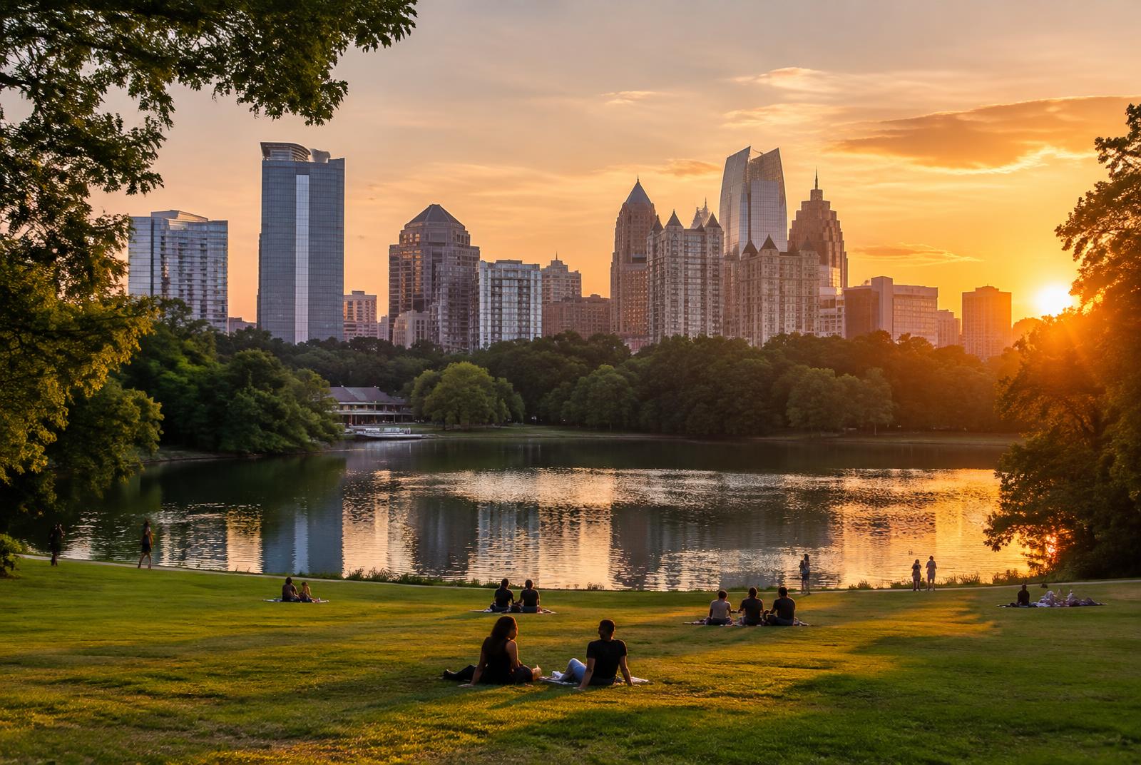 Representative lifestyle imagery for the Midtown Atlanta guide