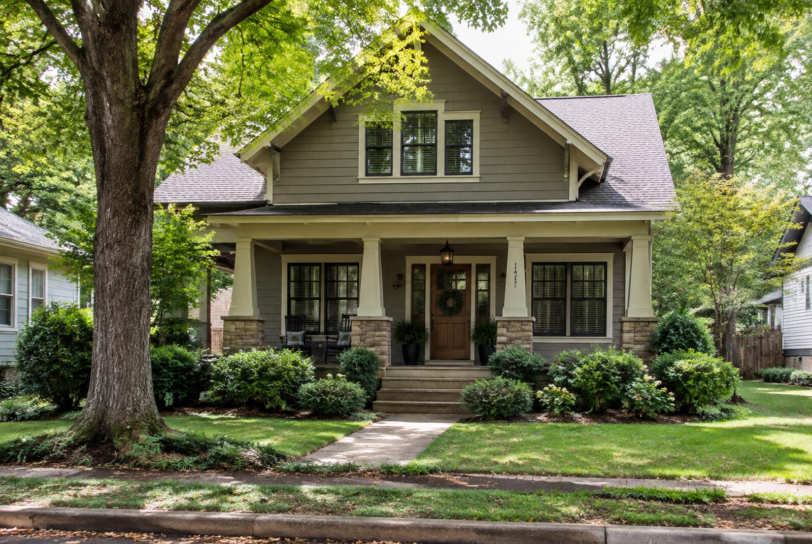 Representative homes & architecture imagery for the Suwanee guide